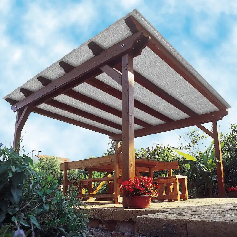 Ecran multipaille gris H 0.9 x L 3 m JARDILINE Satisfait Ou Remboursé