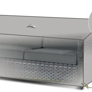 Housse de protection de canapé 2 places Cover Air JARDILINE Top Vente