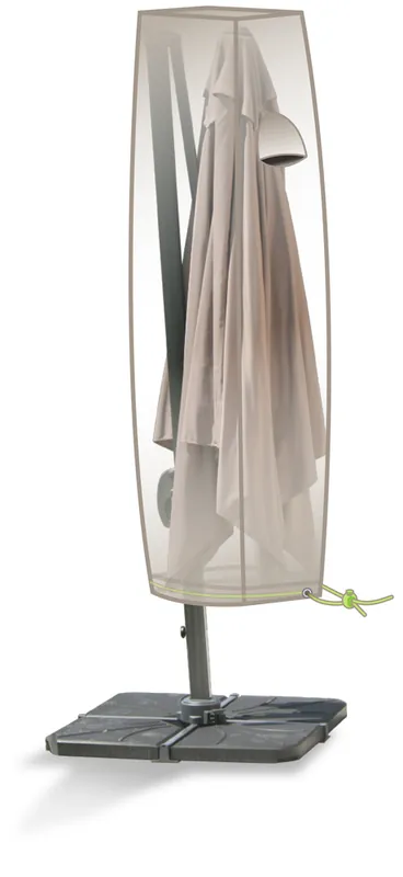 Haute Qualité Housse de protection pour parasol déporté jusqu‘à 5 mètres de diamètre Cover Air JARDILINE