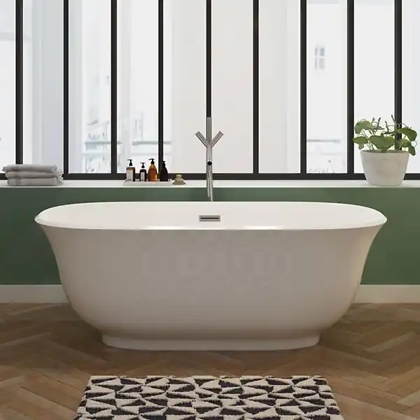Jusqu'à Épuisement Des Stocks Baignoire îlot Savena - 170 x 78 x 59 cm DISTRIBAIN