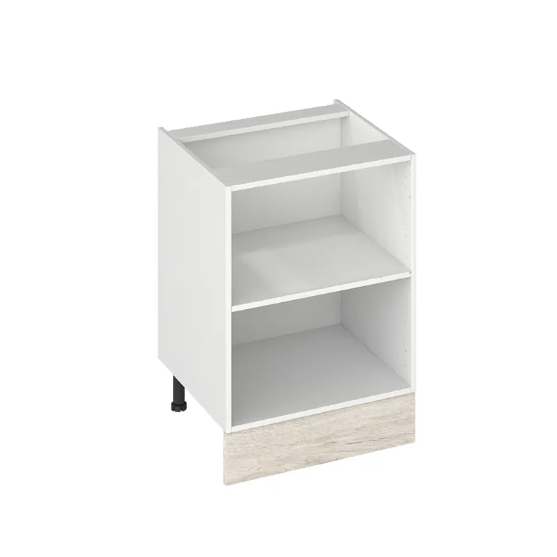 Acheter Direct Plinthe effet bois blanchi pour meuble de cuisine Quadro ANV-01 OAK 244 x 14,6 cm OFITRES