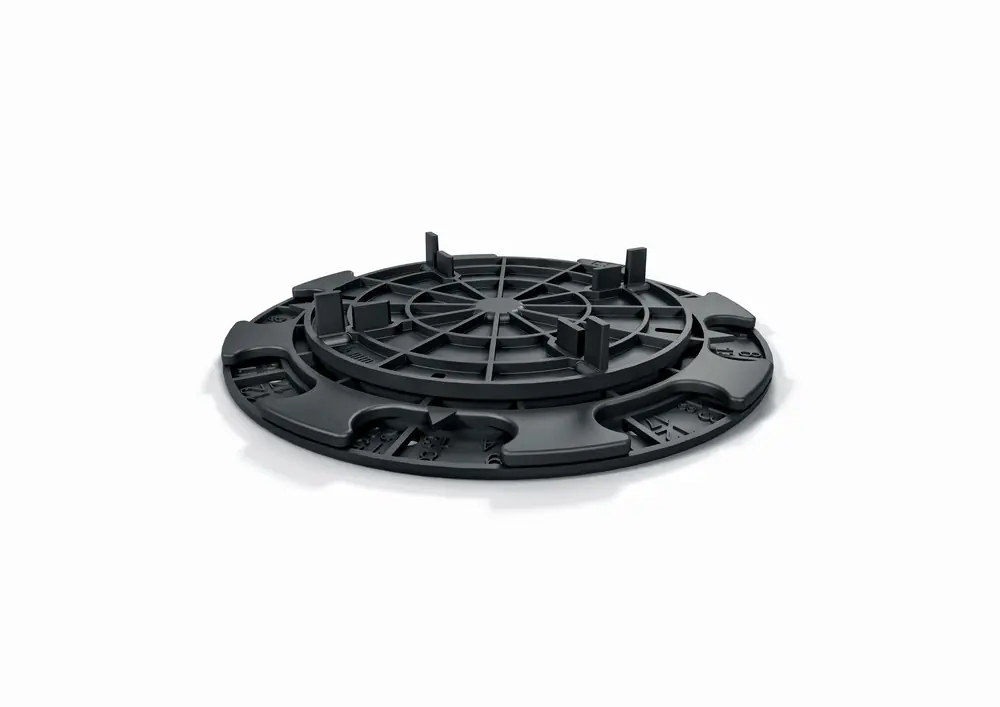 Plot pour dalle de terrasse hauteur réglable de 8 à 20 mm x20 JOUPLAST TMP CONVERT Usine Directe