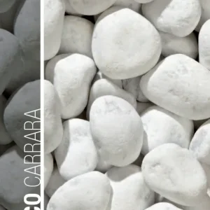 Super Prix Galets de marbre 40/60mm blanc de carrare 25kg GRANULATI