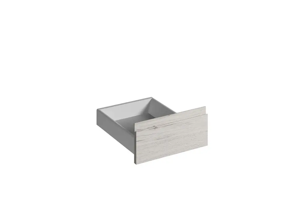 Acheter Direct Façade tiroir effet bois blanchi avec poignée intégrée pour meuble de cuisine Syncron ANV-01 OAK 13,8 x 40 cm OFITRES