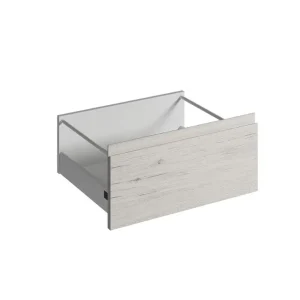 Offre Exclusive Façade tiroir effet bois blanchi avec poignée intégrée pour meuble de cuisine Syncron ANV-01 OAK 27,6 x 60 cm OFITRES