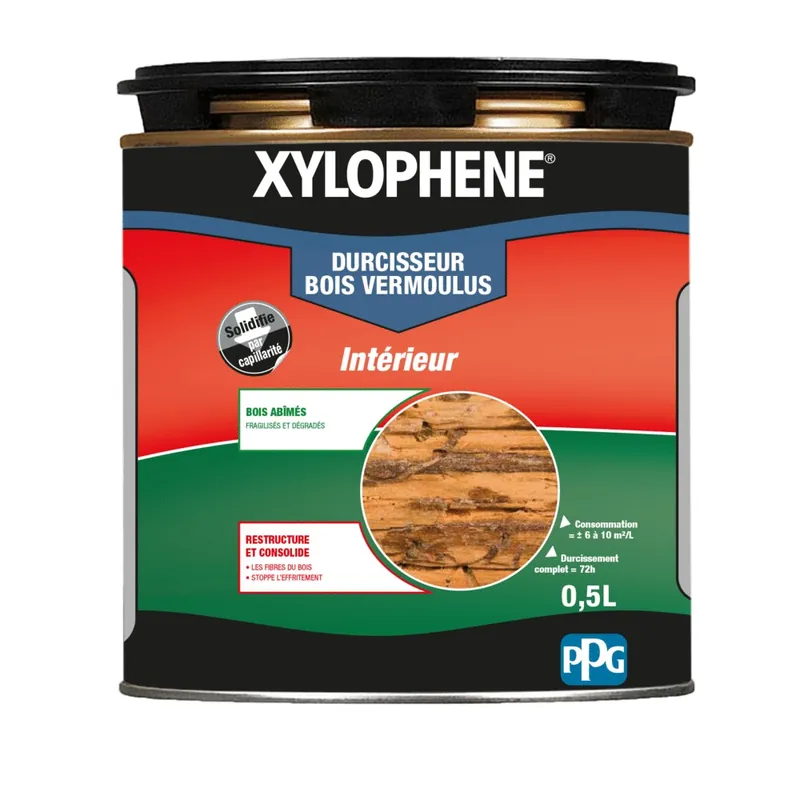 Traitement pour bois vermoulus 0.5 litre XYLOPHENE Must-Have