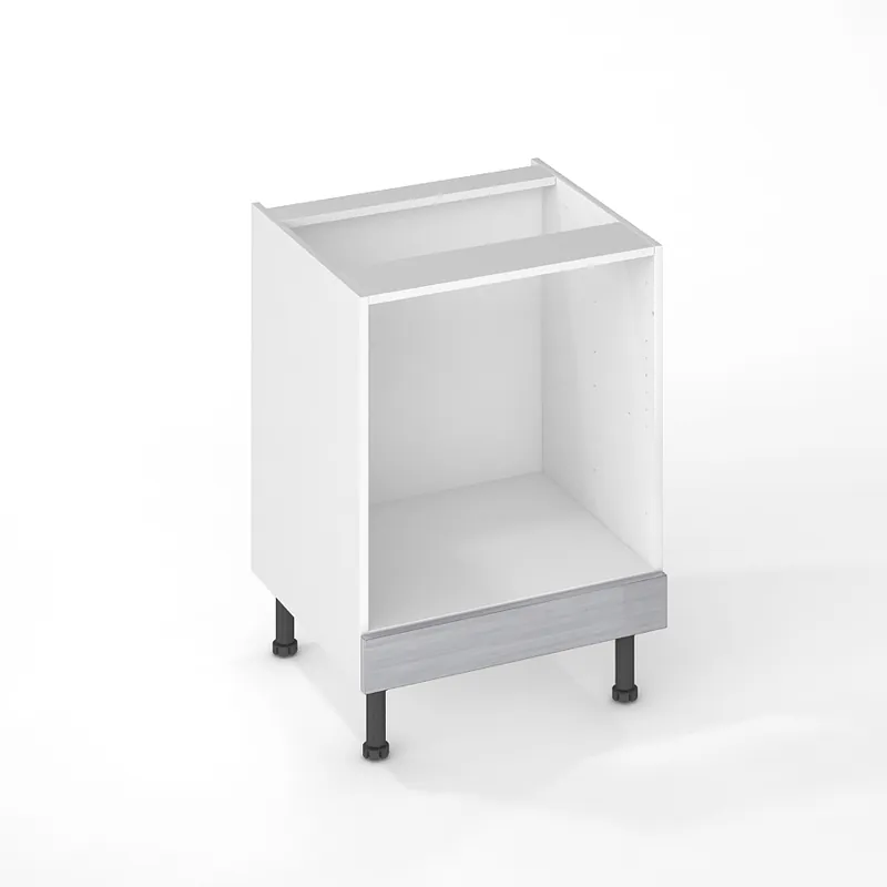Bandeau bas four pour meuble de cuisine Glossy metallo 01 brillant 10 x 60 cm OFITRES Bon Plan