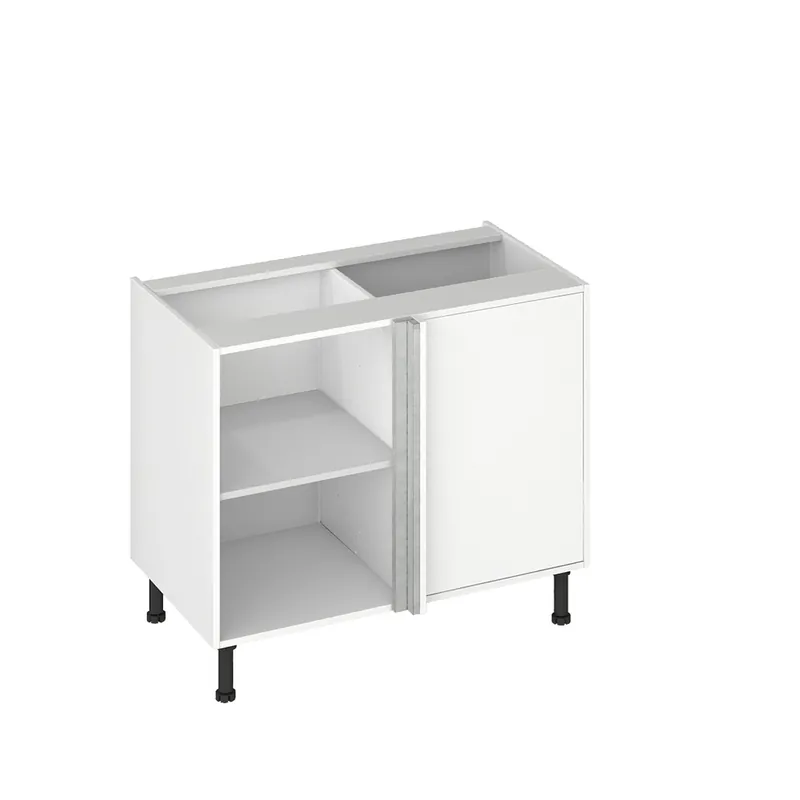 Fileur d‘angle pour meuble de cuisine Glossy metallo 01 brillant 70 x 4,6 x 4,6 cm OFITRES Nouvelle Collection