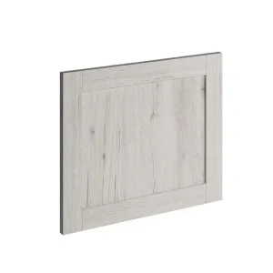 Porte à cadre effet bois blanchi pour meuble hotte de cuisine Quadro ANV-01 OAK 42 x 60 cm OFITRES Expédition Rapide