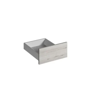 Façade tiroir à cadre effet bois blanchi pour meuble de cuisine Quadro ANV-01 OAK 13,8 x 40 cm OFITRES Must-Have