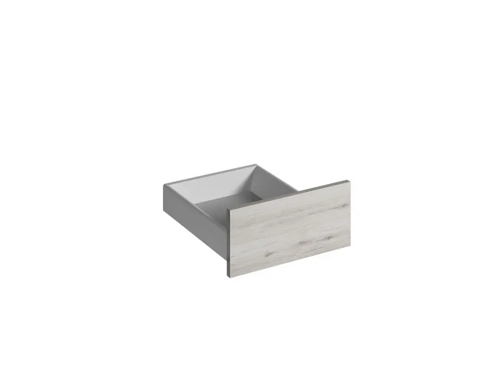 Façade tiroir à cadre effet bois blanchi pour meuble de cuisine Quadro ANV-01 OAK 13,8 x 40 cm OFITRES Must-Have