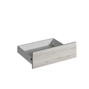 Authentique Façade tiroir à cadre effet bois blanchi pour meuble de cuisine Quadro ANV-01 OAK 13,8 x 60 cm OFITRES