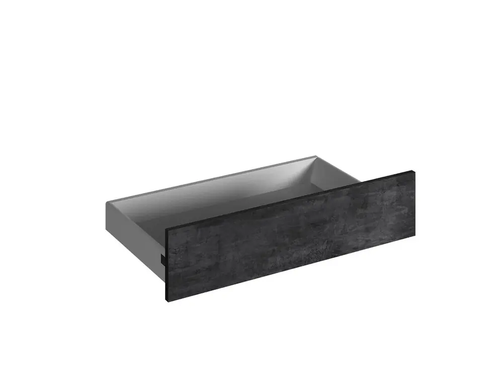 Façade tiroir pour meuble de cuisine Glossy metallo 04 brillant 13,8 x 80 cm OFITRES Bon Marché