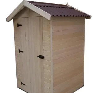 Abri de jardin bois - L.120xP.120cm HABRITA Populaire