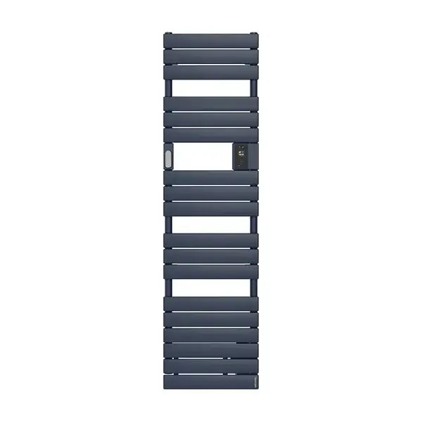 Expédié Aujourd'hui Sèche-serviettes connecté Adélis Atlantic digital étroit - 750W - Bleu profond