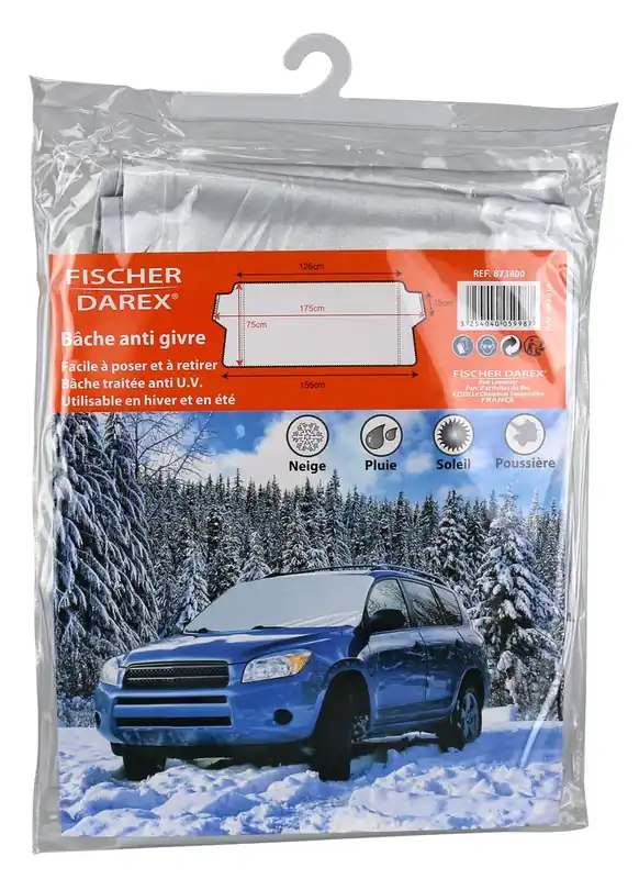 Bâche spéciale pare-brise FISCHER DAREX Commander Vite