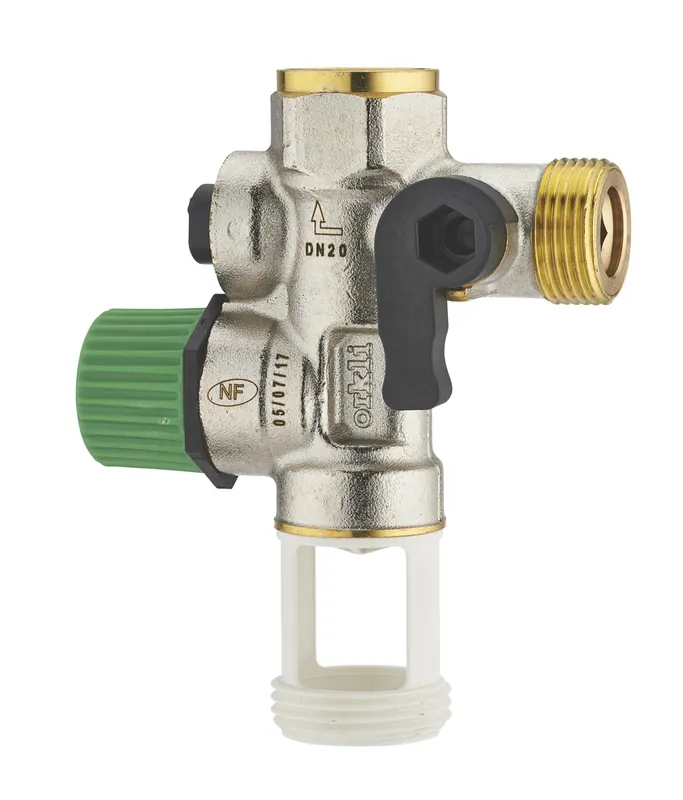 Groupe de sécurité pour chauffe-eau téflon 3/4 NF - QUICK PLOMBERIE Meilleur Choix