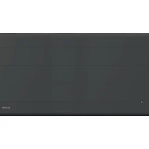 Vente Flash Radiateur électrique double corps de chauffe Radiasoft 2 - Horizontal - Gris - 2000W NOIROT