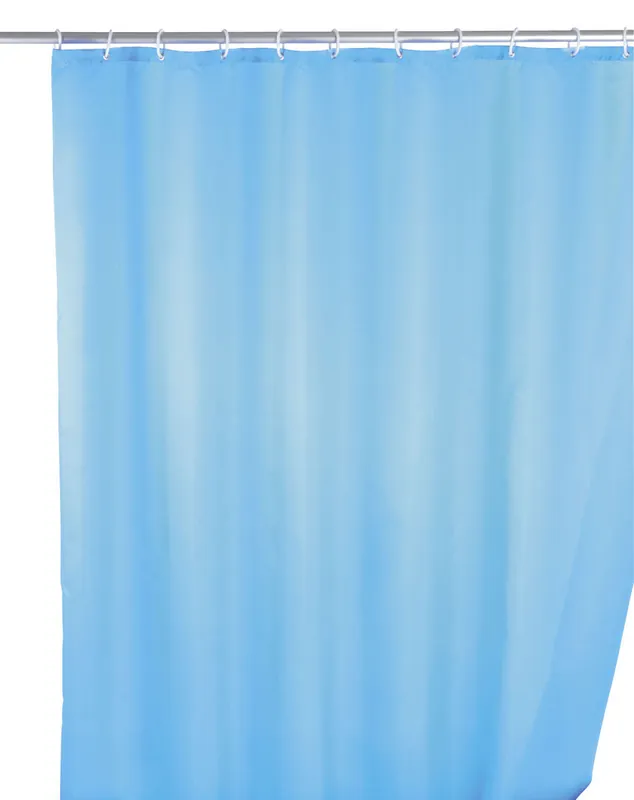 Prix Cassé Rideau de douche bleu clair 180 x 200 cm