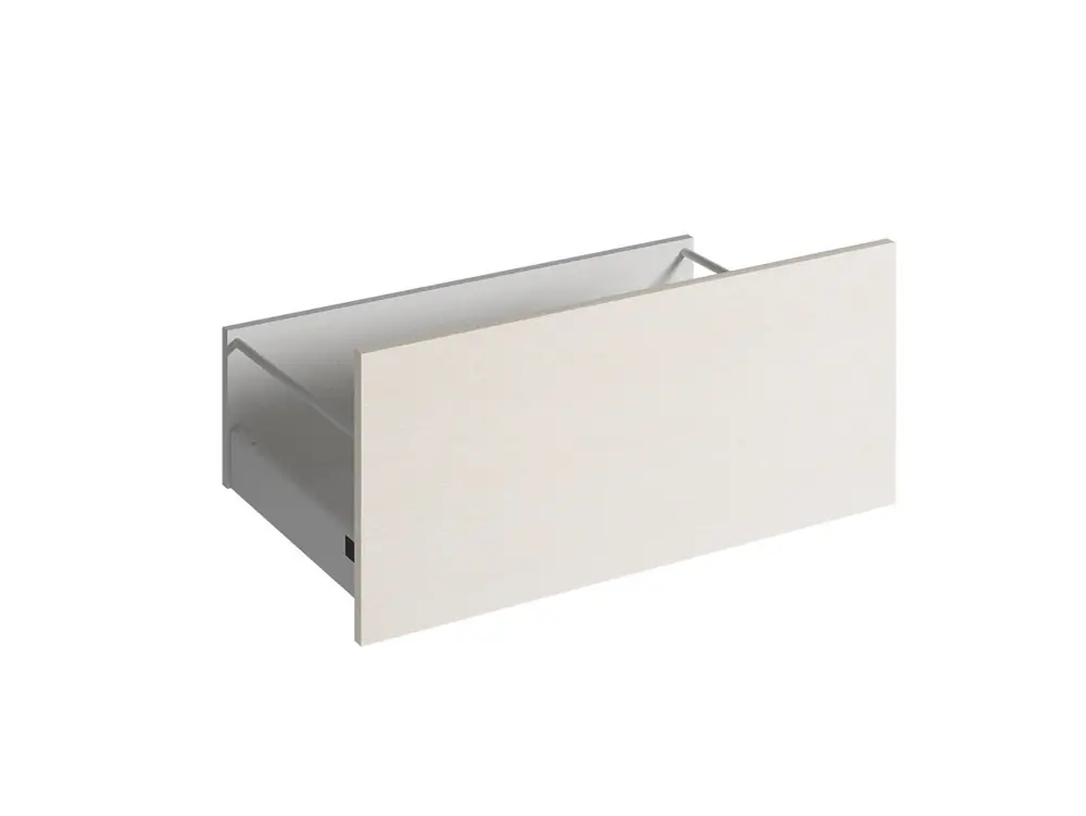 Façade tiroir effet bois blanc pour meuble de cuisine Nature muratti-04 35 x 80 cm OFITRES Populaire