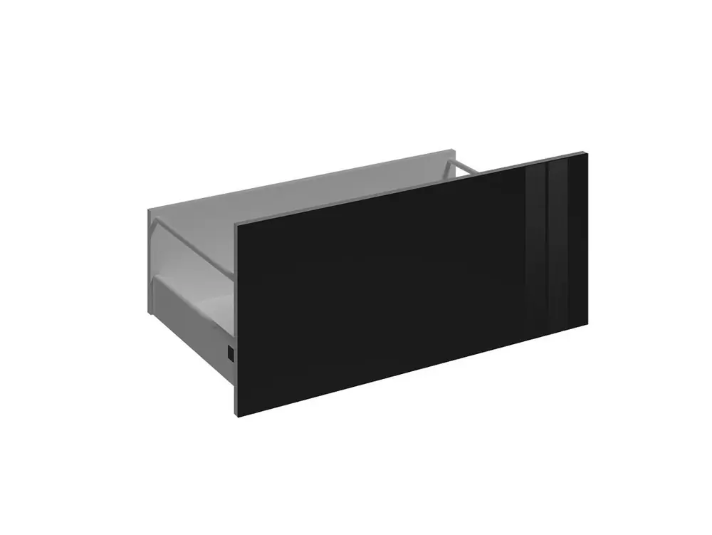 Retour Gratuit Façade tiroir pour meuble de cuisine Cristal noir brillant 35 x 80 cm OFITRES