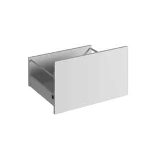 Façade tiroir pour meuble de cuisine Lotus blanc mat 35 x 60 cm OFITRES Achat Immédiat