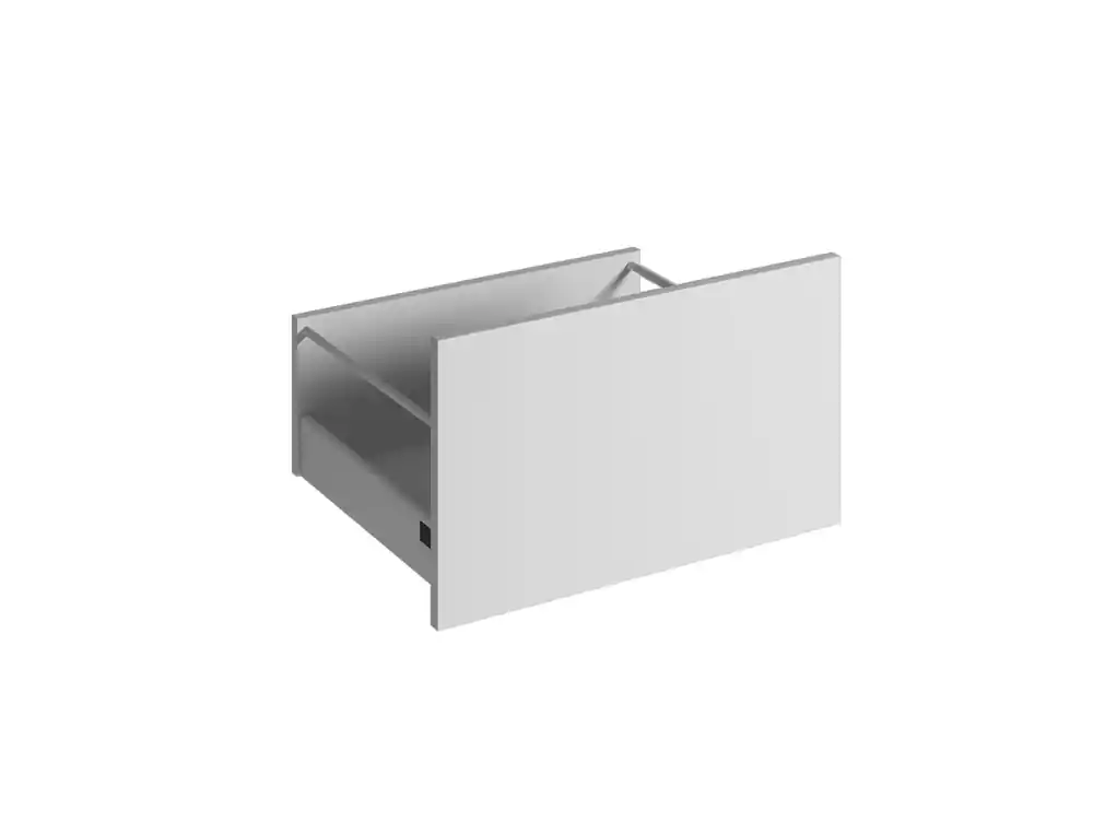Façade tiroir pour meuble de cuisine Lotus blanc mat 35 x 60 cm OFITRES Achat Immédiat