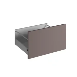 Jusqu'à Épuisement Des Stocks Façade tiroir pour meuble de cuisine Lotus basalte mat 35 x 60 cm OFITRES