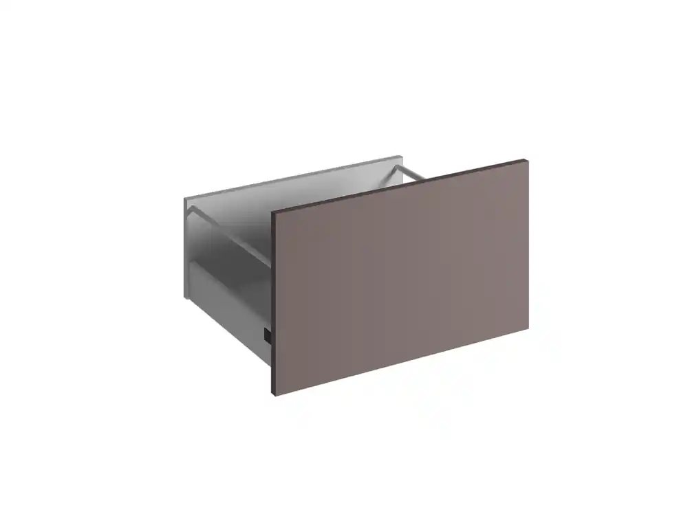 Jusqu'à Épuisement Des Stocks Façade tiroir pour meuble de cuisine Lotus basalte mat 35 x 60 cm OFITRES