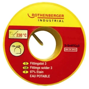 Haute Qualité Bobine d‘étain 97% 3 mm 100 g