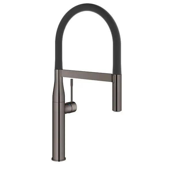 Nouveauté Essence Mitigeur monocommande évier avec Limiteur de température, Hard Graphite (30294A00) GROHE