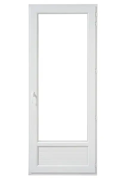 Fenêtre PVC NeoClassic volet roulant - Blanc - H.215xL.80cm NEOBAIE Prix Bas