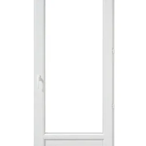 Fenêtre PVC NeoClassic volet roulant - Blanc - H.80xL.215cm NEOBAIE Offre Exclusive