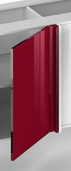 Retour Gratuit Fileur angle bas Cristal bordeaux 70 x 4,6 x 4,6 cm pour meuble