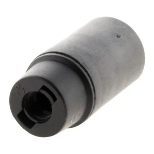 Douille électrique E14 plastique noir - ZENITECH Prix Cassé