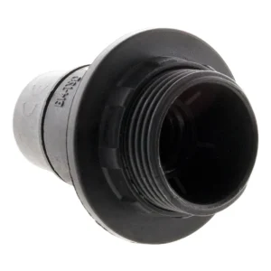 Promotion Douille électrique E14 plastique noir - ZENITECH