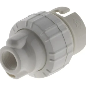 Prix Bas Douille électrique B22 plastique blanc - ZENITECH