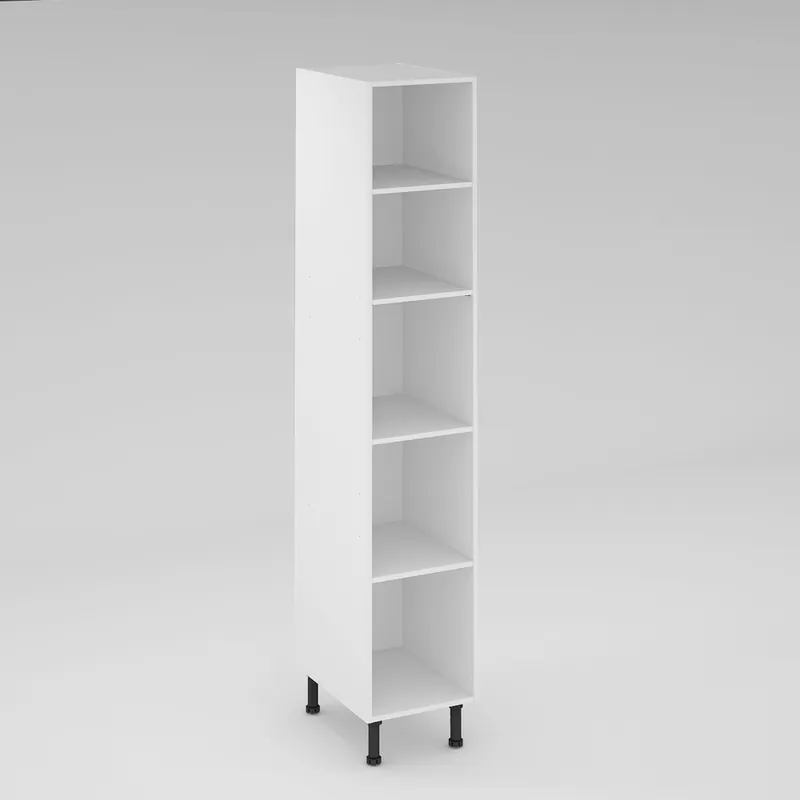 Colonne cuisine blanche L 40 x H 200 x P 56 cm OFITRES Authentique