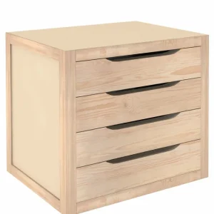 Usine Directe Bloc 4 tiroirs 39 x 30 x 37,5 cm