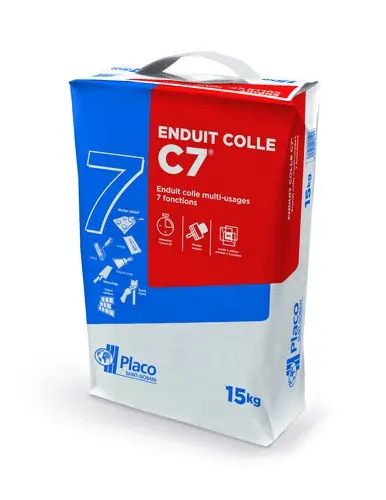 Enduit colle multi-usages C7 15 kg Placo® Prix Cassé