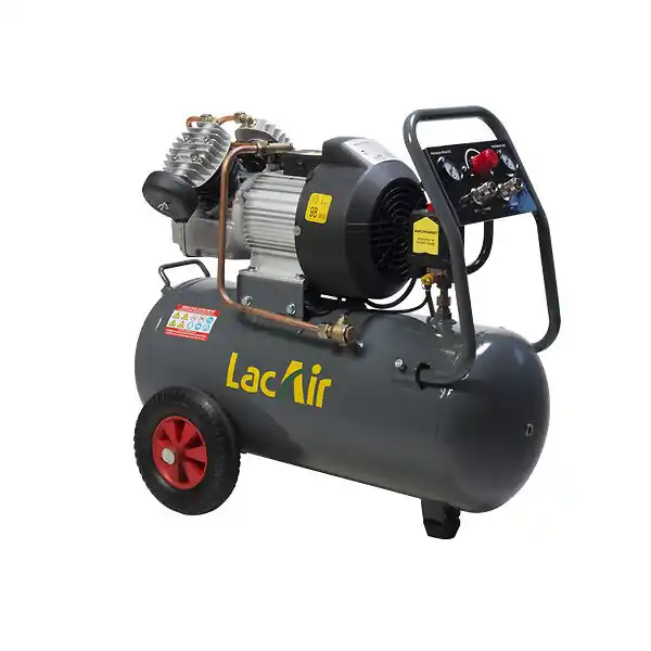 Acheter En Ligne Compresseur à piston monobloc 3,5CV Monophasé 20m3/h 50L MaxAir 20/50 Lacme