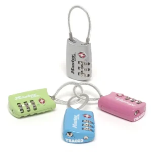 Cadenas à combinaison largeur 30 mm avec anse flexible MASTER LOCK Expédié Aujourd'hui