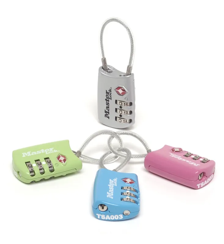 Cadenas à combinaison largeur 30 mm avec anse flexible MASTER LOCK Expédié Aujourd'hui
