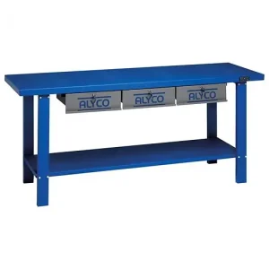 Table De Travail 3 Tiroirs 2 000 Mm Alyco 192677 Soldes