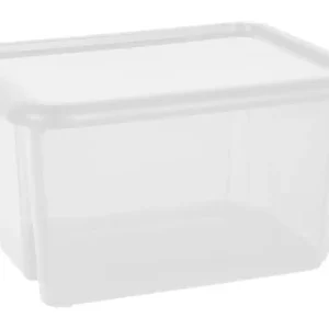 Commander Maintenant Bac plastique 30 litres naturel avec couvercle