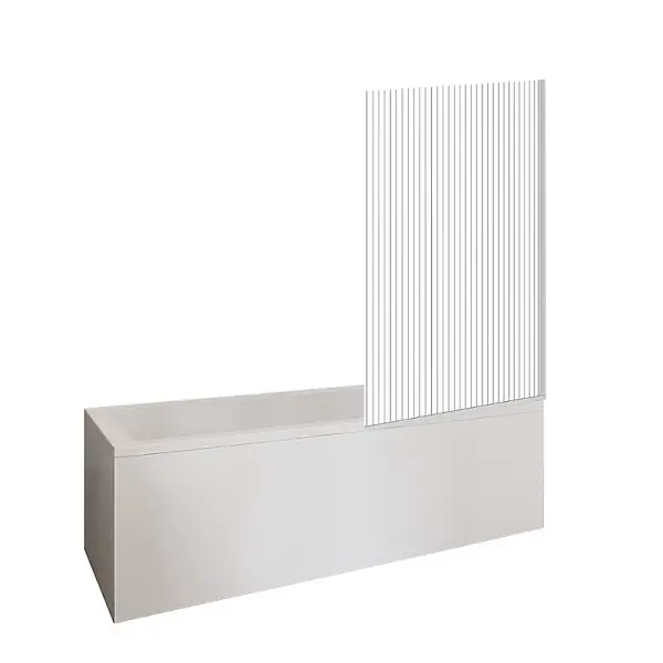 Commander Vite Baignoire droite D-Code 160 x70 cm + Pare bain droit AURYS Raywall chromé DURAVIT