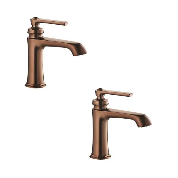 Prix Choc Lot de deux mitigeurs lavabo retro Lady‘s 100 Auburn OLFA