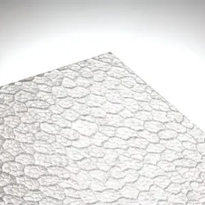 Panneau de verre synthétique nid d‘abeille 2,50 mm 200 x 100 cm Petit Prix