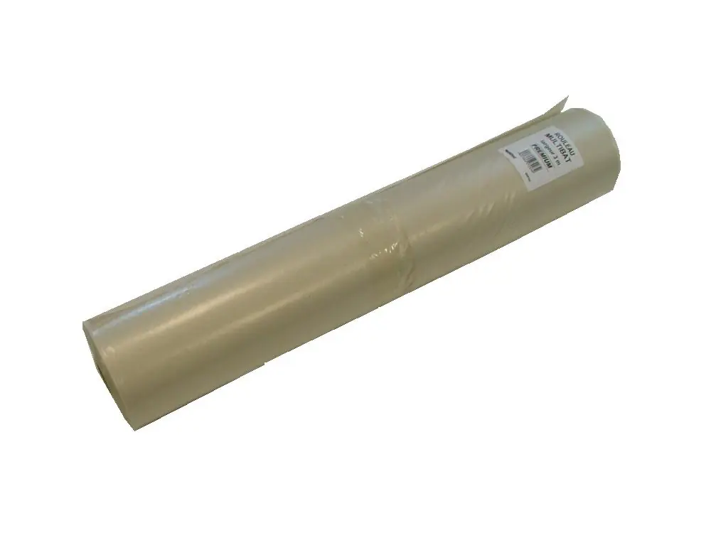Dernier Modèle Bâche extra de protection pour travaux rouleau de 3 m x 50 m - MULTIPLAST