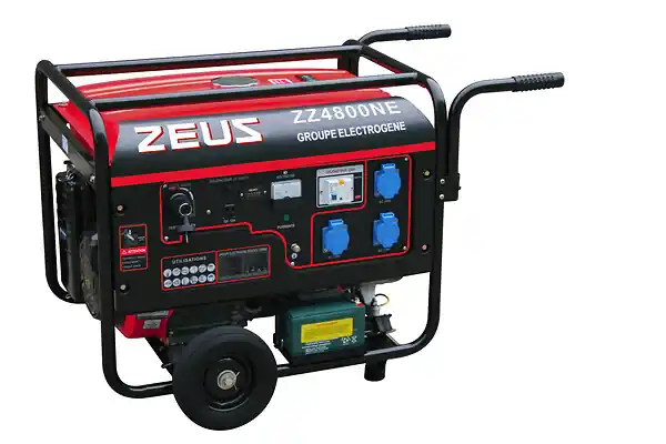 Commande En Gros Groupe électrogène essence 4500W - Démarrage élect. - AVR ZEUZ